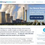 energy decisions group website design